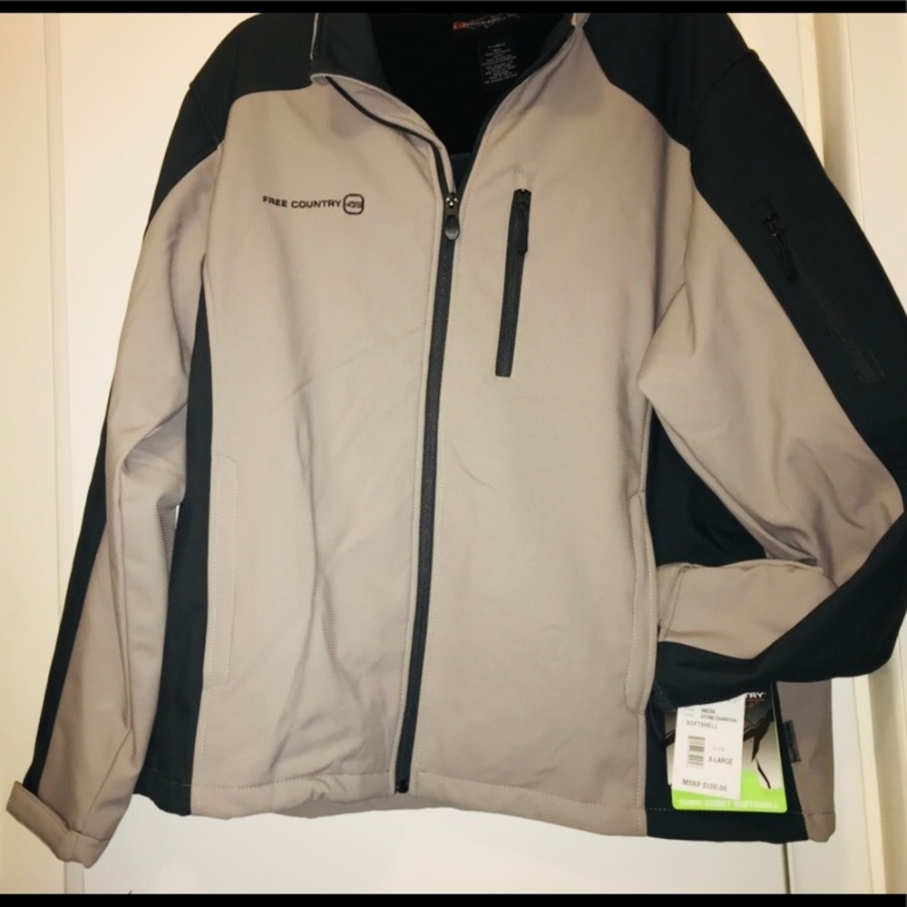 HP💙NWT Free Country SoftShell Weather Protector
